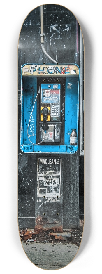 Pay Phone 8-1/4 Skateboard Deck