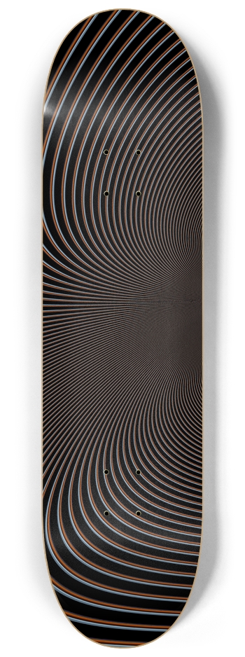 Background Fractal 1721 8-1/4 Skateboard Deck