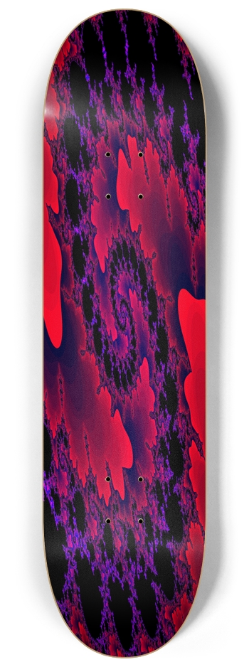 Background Fractal 1611 8-1/4 Skateboard Deck