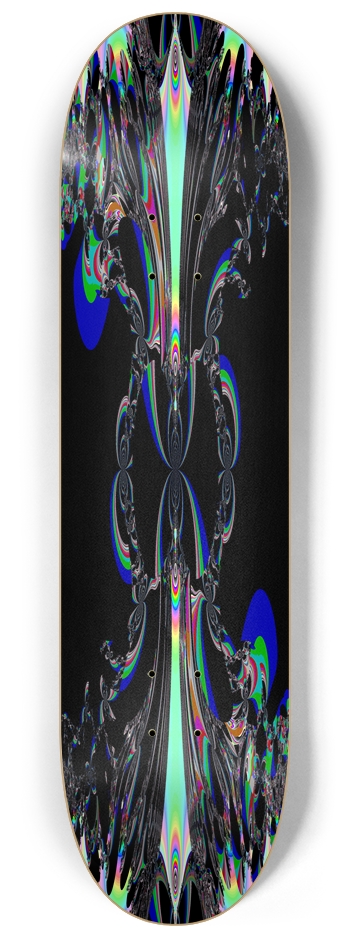 Background Fractal 1705 8-1/4 Skateboard Deck