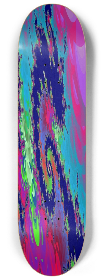 Background Fractal 1614 8-1/4 Skateboard Deck