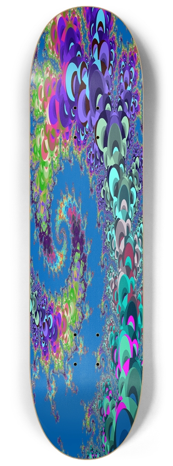 Background Fractal 1618 8-1/4 Skateboard Deck