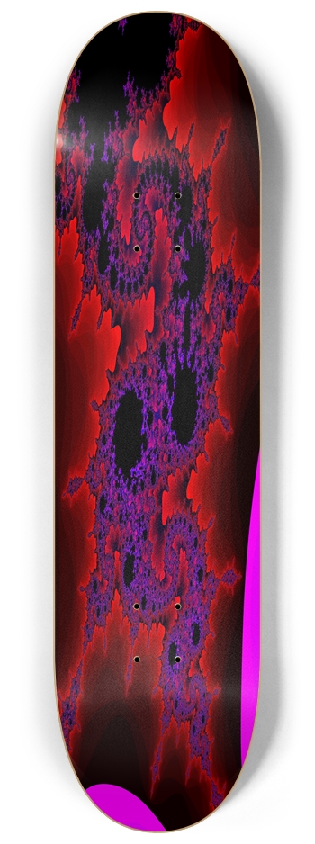 Background Fractal 1565 8-1/4 Skateboard Deck