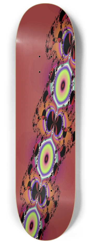 Background Fractal 1748 8-1/4 Skateboard Deck