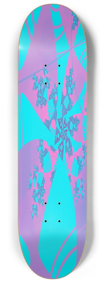 Background Fractal 1531 8-1/4 Skateboard Deck