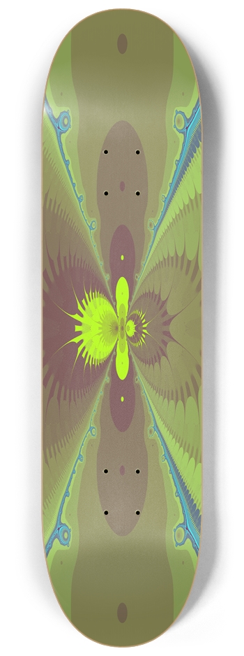 Background Fractal 1682 8-1/4 Skateboard Deck
