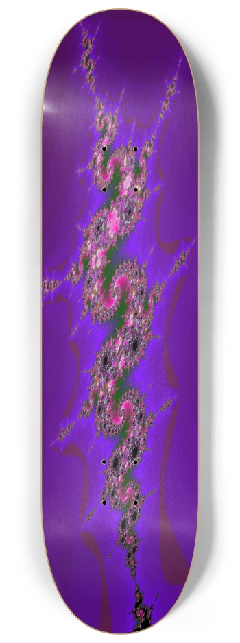 Background Fractal 1567 8-1/4 Skateboard Deck