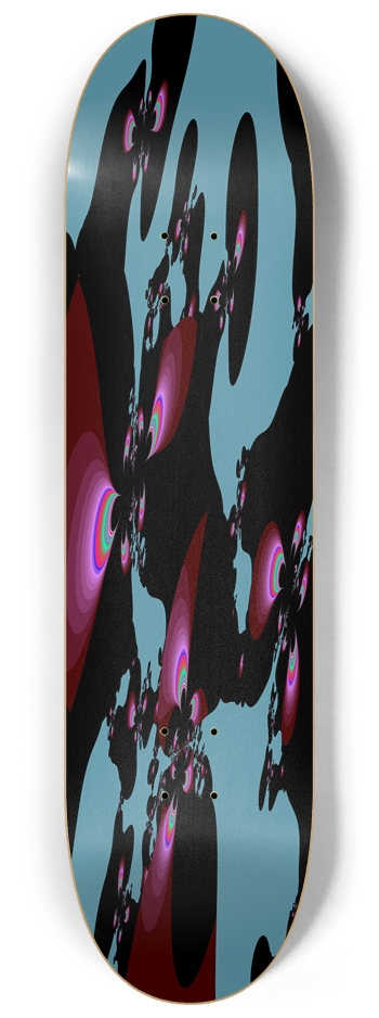 Background Fractal 1656 8-1/4 Skateboard Deck