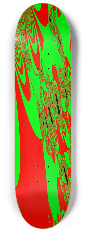 Background Fractal 1671 8-1/4 Skateboard Deck