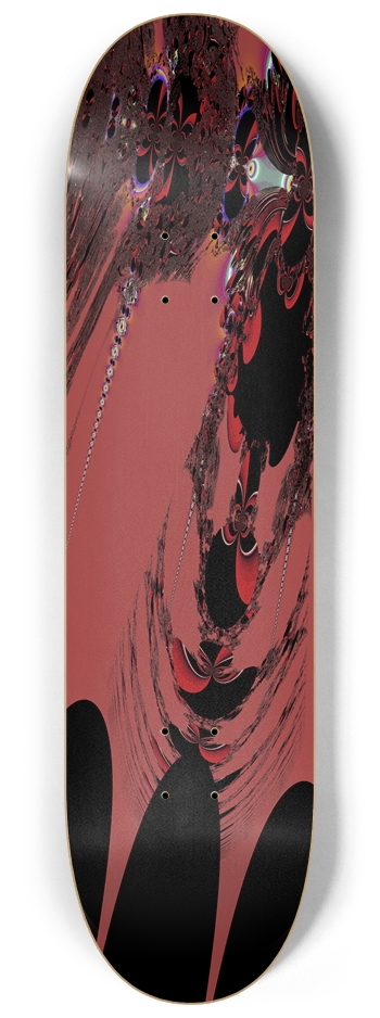 Background Fractal 1750 8-1/4 Skateboard Deck