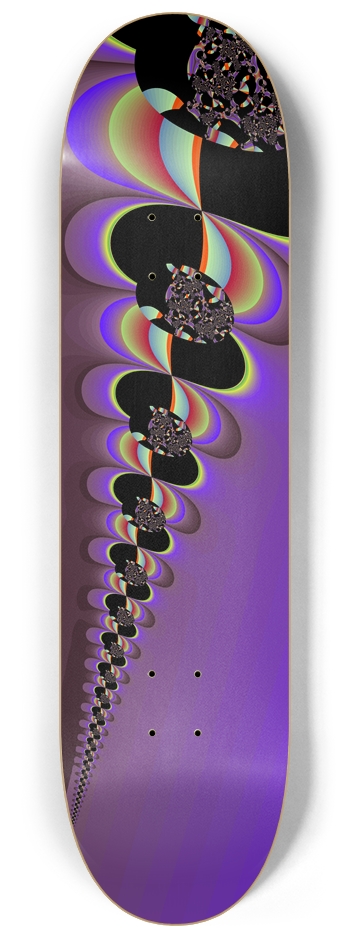 Background Fractal 1681 8-1/4 Skateboard Deck