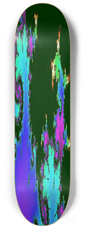 Background Fractal 1569 8-1/4 Skateboard Deck