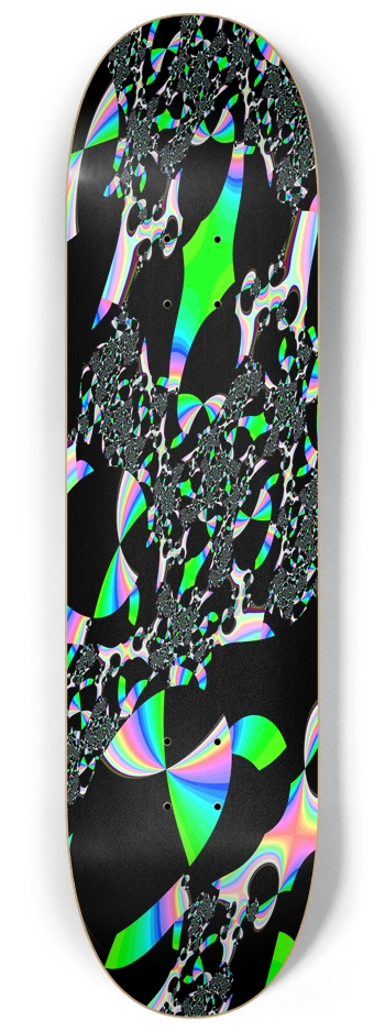 Background Fractal 1683 8-1/4 Skateboard Deck