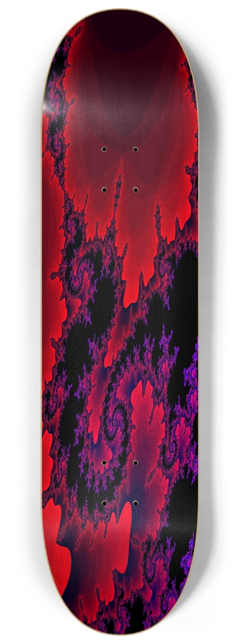 Background Fractal 1612 8-1/4 Skateboard Deck
