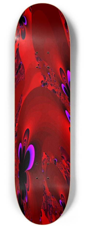 Background Fractal 1648 8-1/4 Skateboard Deck