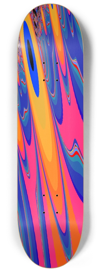 Background Fractal 1546 8-1/4 Skateboard Deck