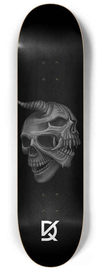 Oni split skull 8-1/4 Skateboard Deck