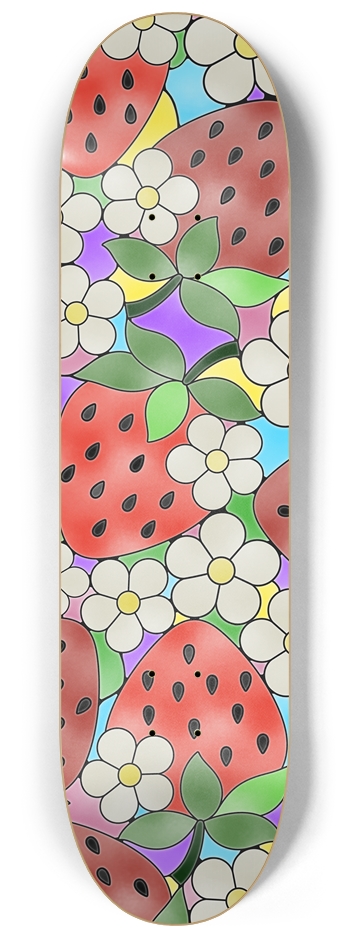 Strawberry Stained Glass