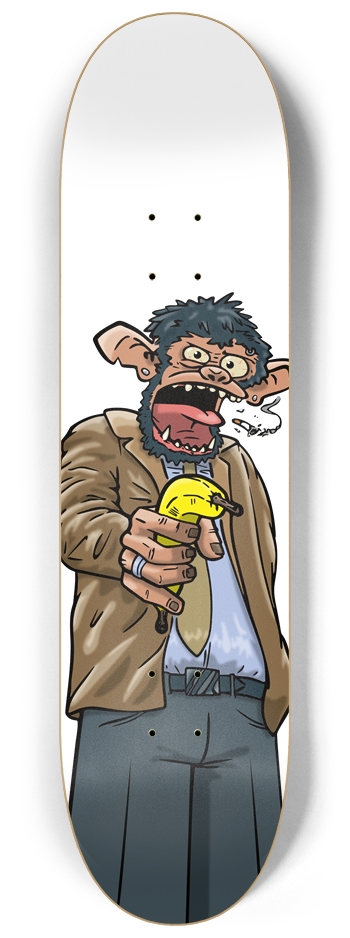 Monkey Business 8-1/4 Skateboard Deck