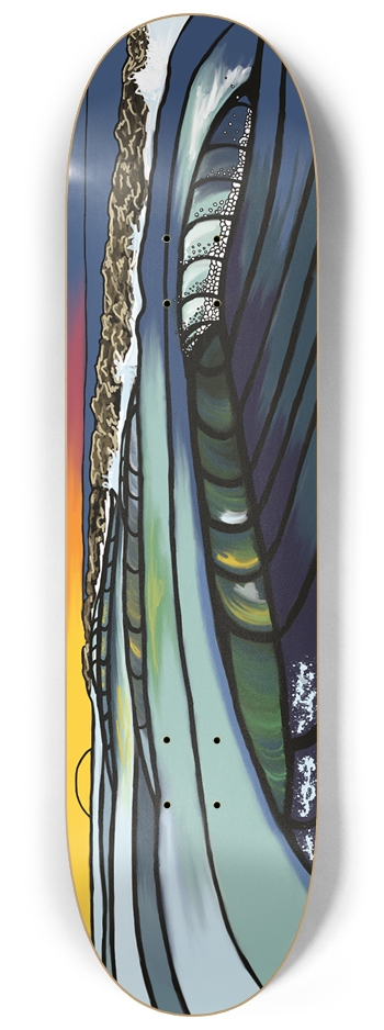BFC WESTPORT JETTY 8-1/4 Skateboard Deck