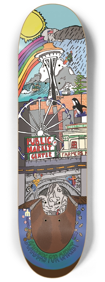BFC SEATTLE LOCAL 8-1/4 Skateboard Deck