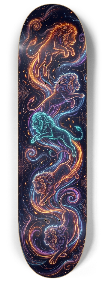 Cosmic Lion Background